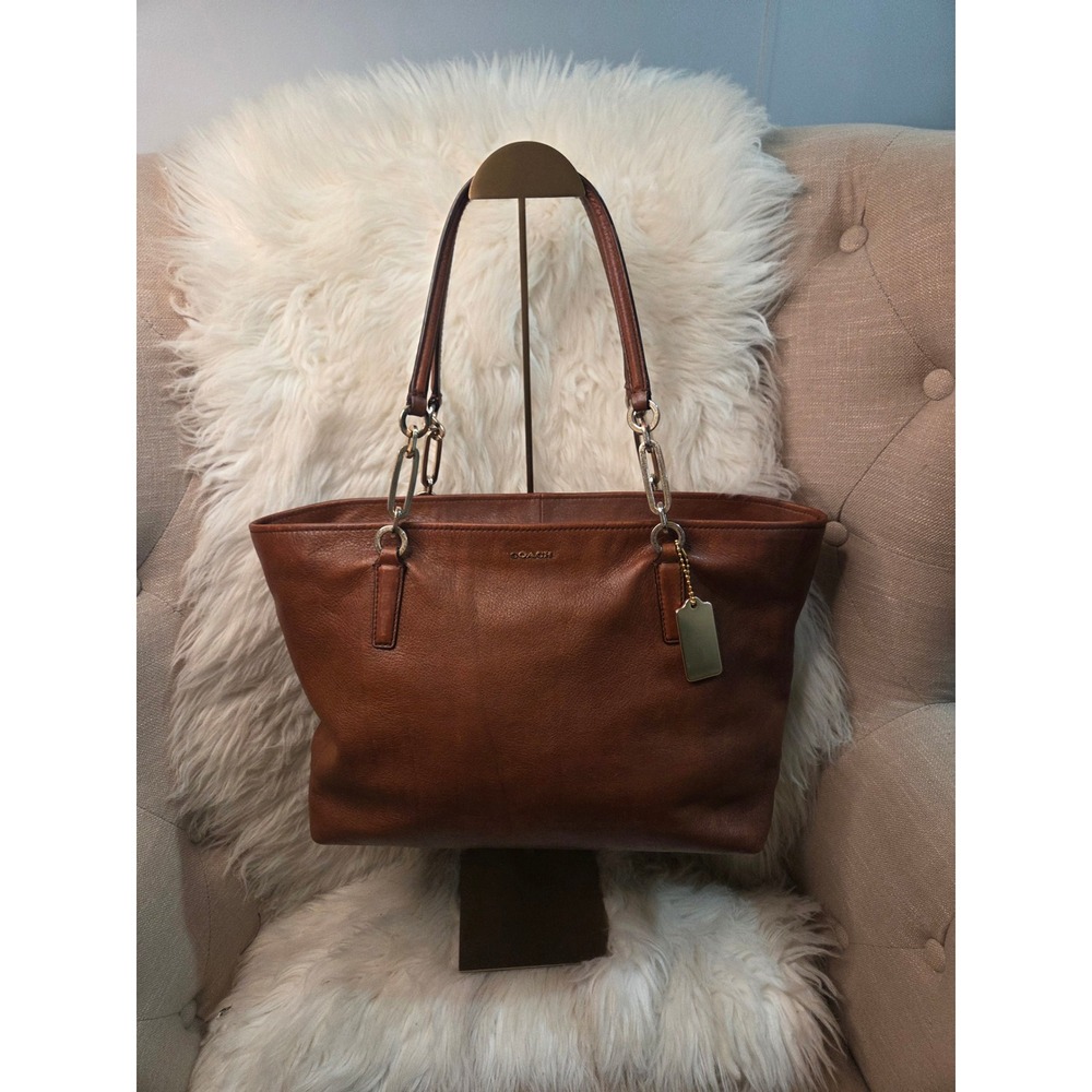 C166 Coach Madison East West Tote